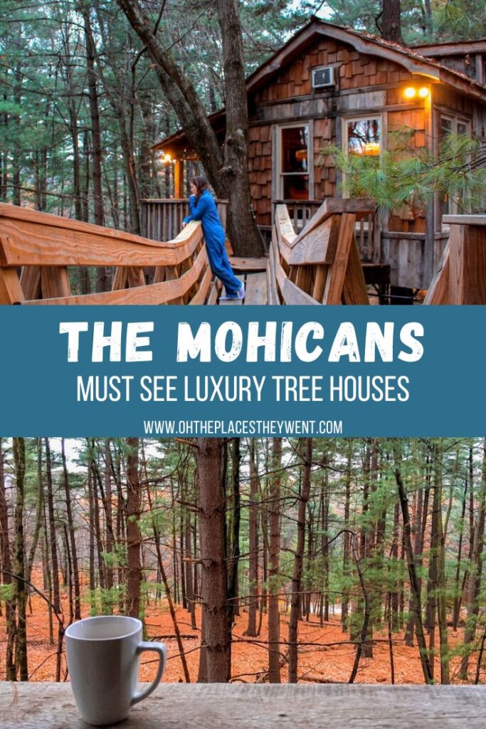 The Mohicans: Luxury Family Friendly Tree Houses In Ohio: Find out more about these amazing luxury tree houses in Ohio great for family vacations and quick weekends away.