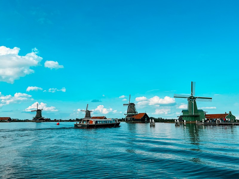 Zaanse Schans, Zaandam, Netherlands: Dutch windmills, windmills in the Netherlands