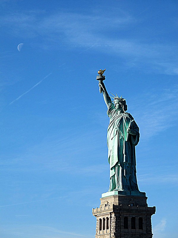 The Statue of Liberty, Manhattan, New York City, New York, United States