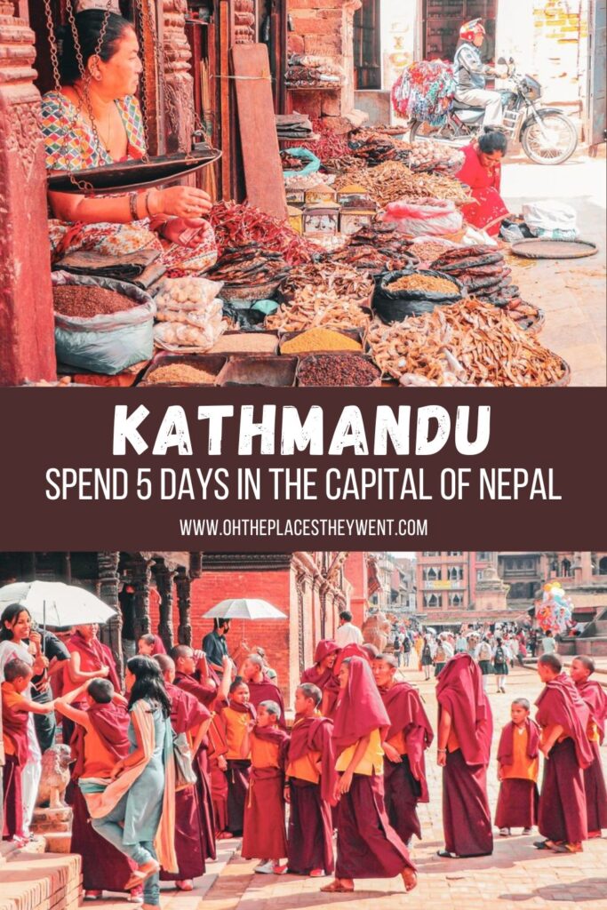 Spend 5 Days In Kathmandu, Nepal: Spend five days in Kathmandu, Nepal. See historic sites, amazing temples, and monkeys galore. Five days will start your adventure.