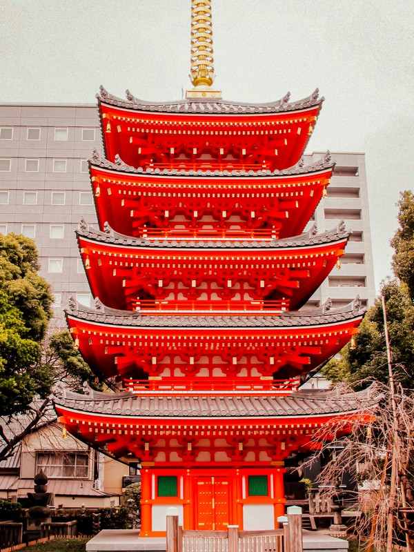 Tochoji Temple. Fukuoka, Japan