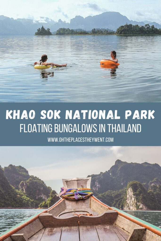 An Adventure to Thailand; Khao Sok National Park's Floating Bungalows: Khao Sok National Park will be the highlight of your Thailand trip. With floating bungalows and Jurassic Park-like scenery, this is a must-see.