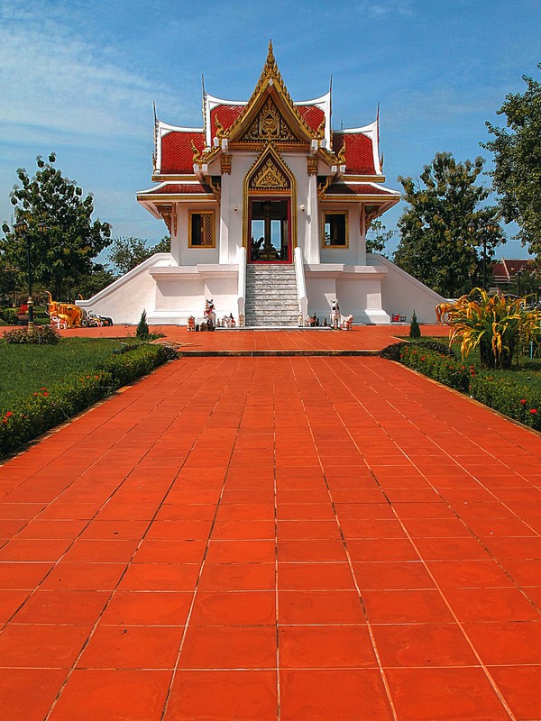 Krabi City Pillar Shrine, Krabi Town, Thailand