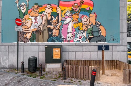 Comic Strip Route / The Cartoon Walls of Brussels