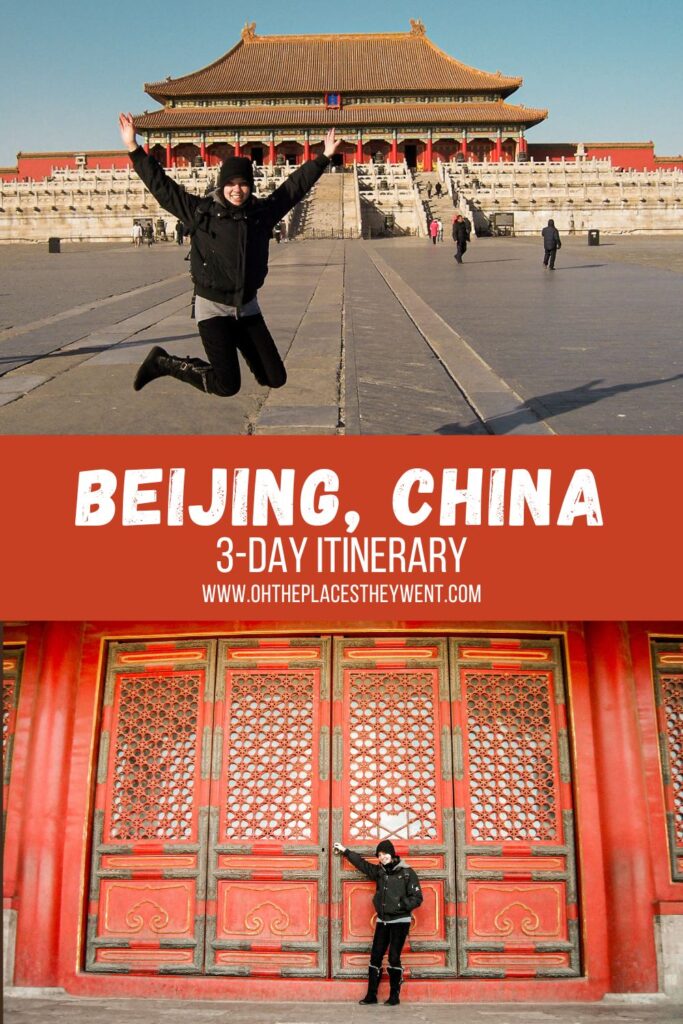 A 3-Day Beijing Itinerary: Explore More Of China: Get ready to explore Beijing, China. Check out this 3-day Beijing itinerary that takes you from the Forbidden Palace to the Great Wall of China, and more!