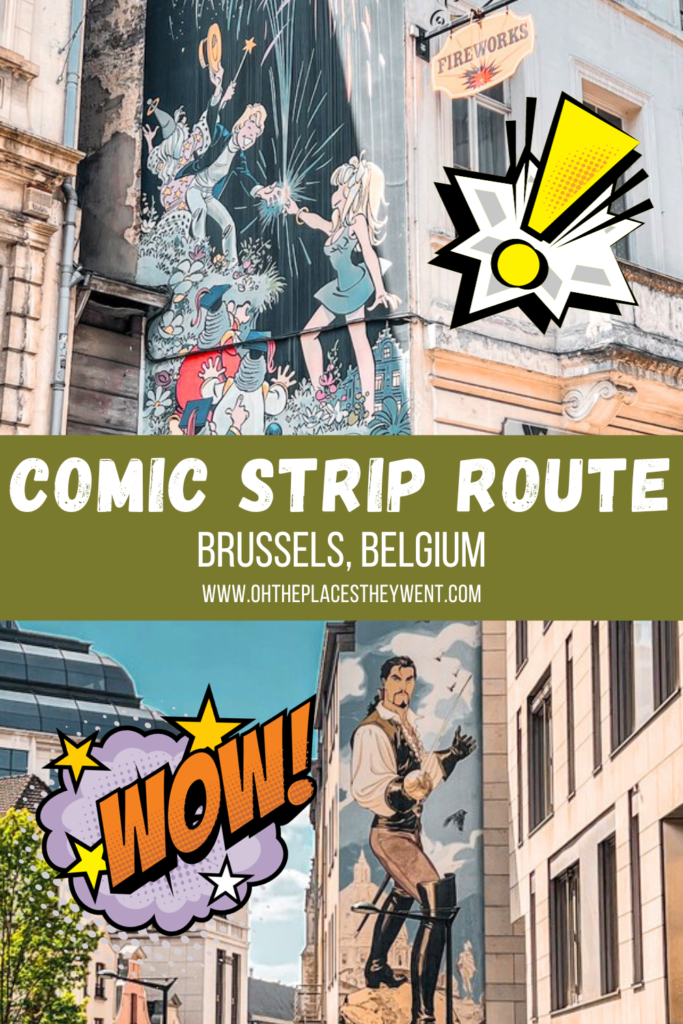 A Guide to Exploring Brussels' Comic Strip Route: Get ready to see the street art and murals along the Brussels Comic Strip Route! A fun adventure.