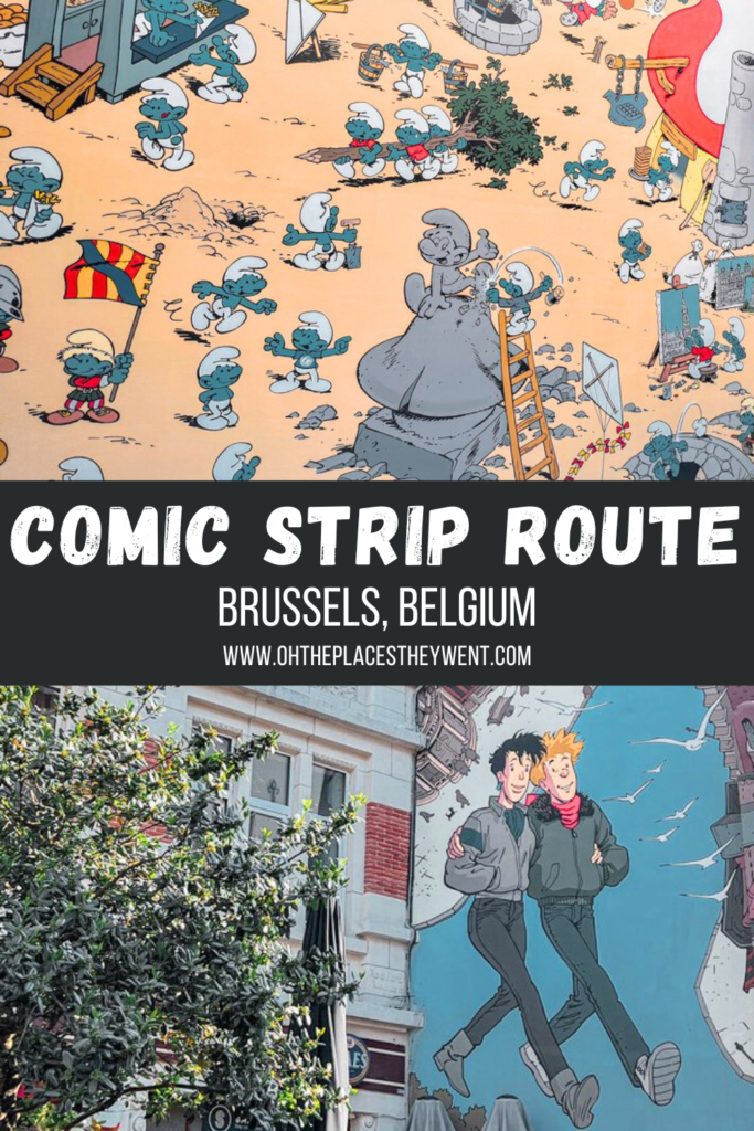 A Guide to Exploring Brussels' Comic Strip Route: Get ready to see the street art and murals along the Brussels Comic Strip Route! A fun adventure.