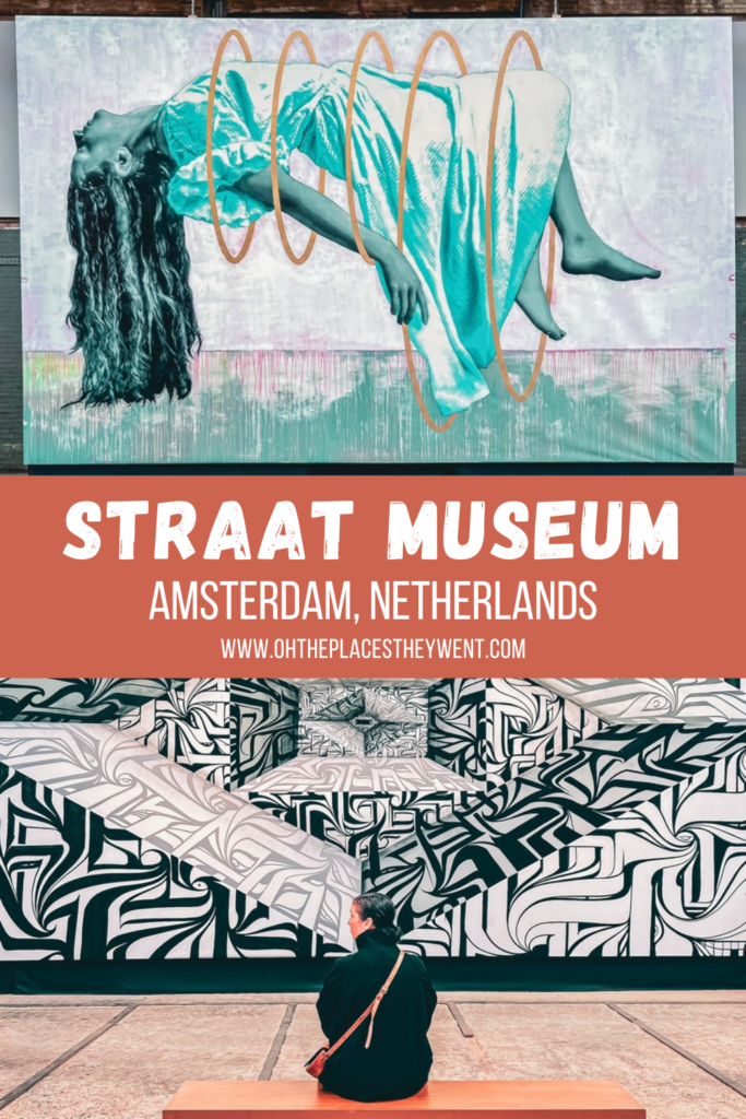 Discover Street Art in STRAAT Museum in Amsterdam: Looking for a cool thing to do in Amsterdam? Definitely check out the STRAAT Museum street art collection. Family friendly fun in a warehouse!