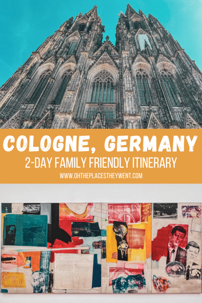 Family Friendly 2-Day Cologne, Germany Itinerary From Cathedrals To Chocolate: Most famous for the Cologne Cathedral, Cologne, Germany makes a great weekend away. Check out this family friendly Cologne itinerary for a fun trip.