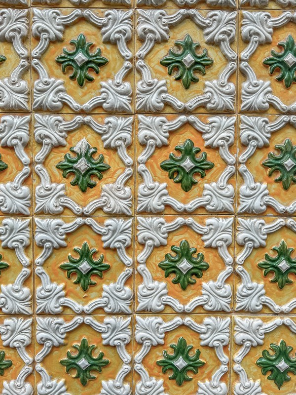 Porto, Portugal; tile facades