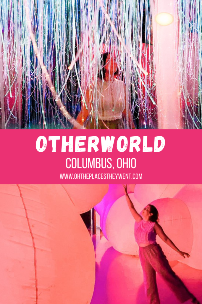 Otherworld: How To Enjoy This Immersive Art Space in Columbus With Kids: Otherworld in Columbus, Ohio is a super fun family-friendly adventure into immersive art and play. Learn more about this amazing thing to do in Columbus.