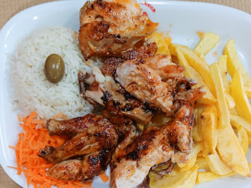 Frango Assado: Roasted Chicken, Porto, Portugal