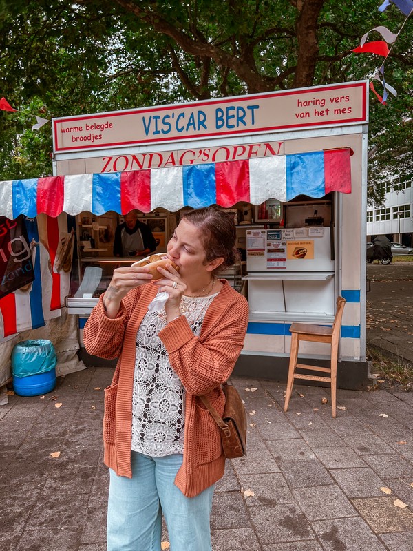 Dutch food, herring, Netherlands