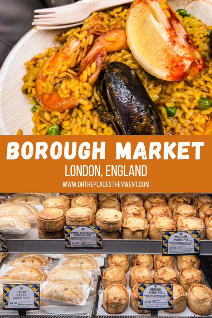Best Place To Eat In London: Borough Market: Not only one of the oldest markets in London, but it's a must see and a must eat. Family friendly place to find food in London. Eat Now!