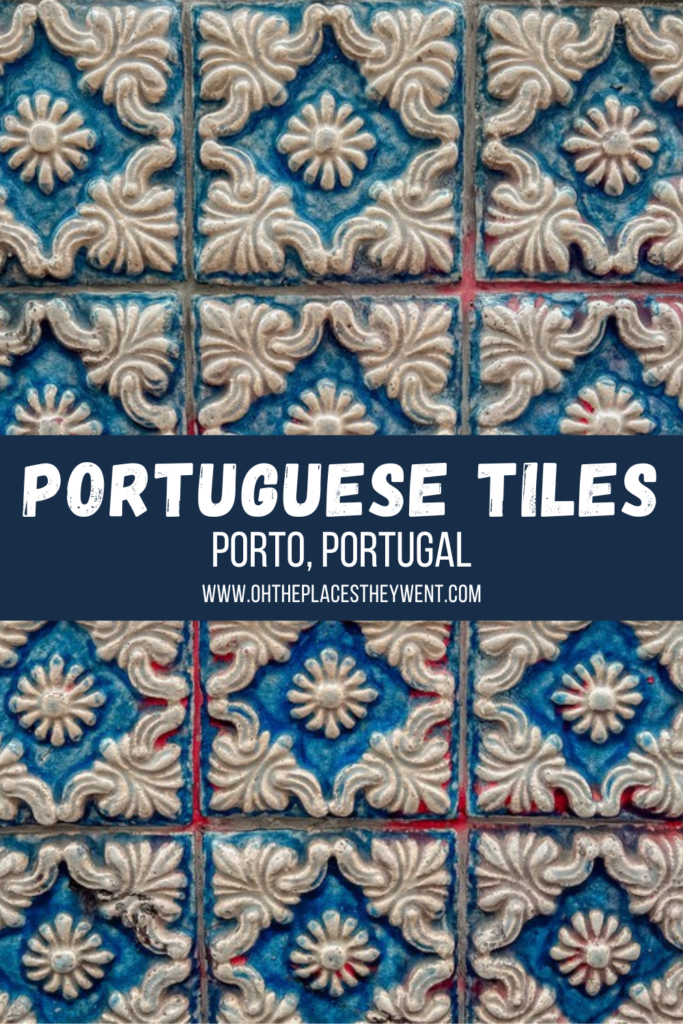 Portuguese Tile Spotting In Porto: What To Know About The Azulejo Tiles: You can't visit Porto, Portugal without admiring the facades covered in Portuguese tiles. The numerous designs make for a family-friendly scavenger hunt, too!