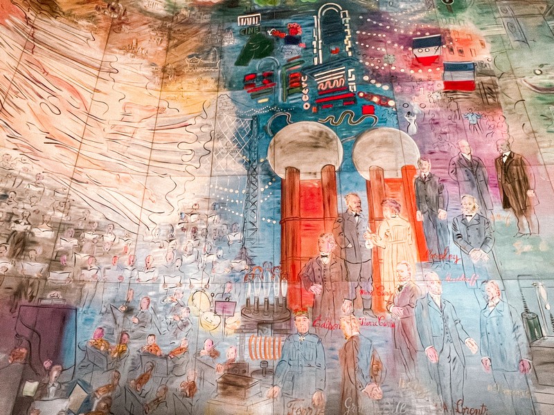 La fée électricité by Raoul Dufy, Musee D'Art Moderne De Paris, Paris, France