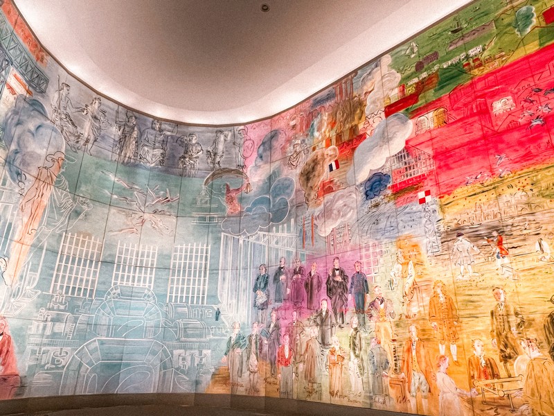 La fée électricité by Raoul Dufy, Musee D'Art Moderne De Paris, Paris, France