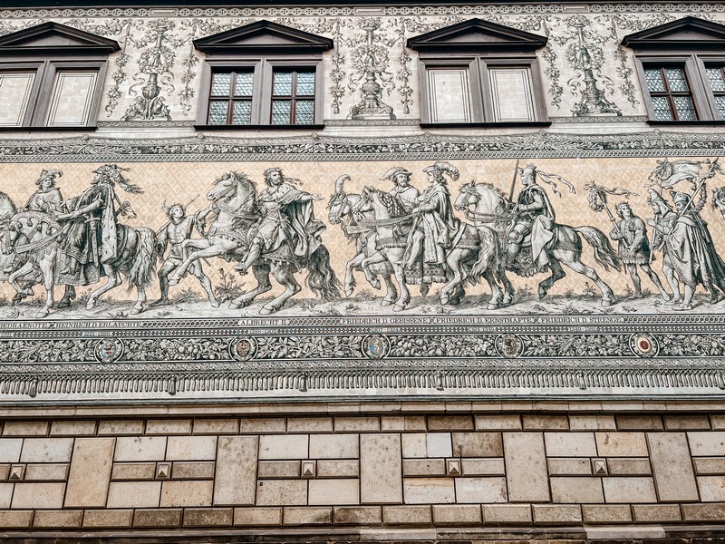 Procession of Princes, Dresden Old Town, Germany