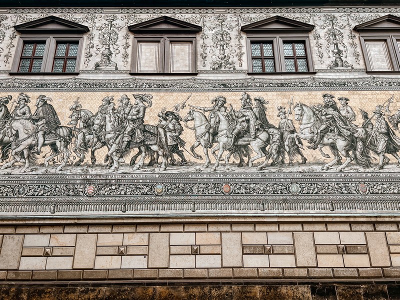 Procession of Princes, Dresden Old Town, Germany