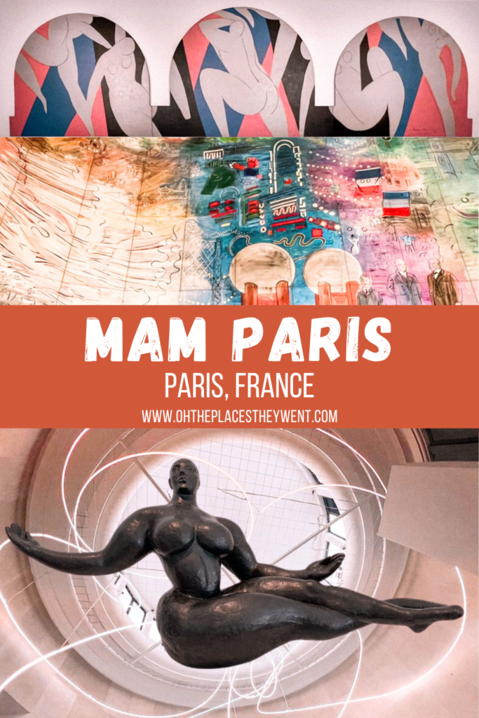 Modern Art & Free Too: The Musee D'Art Moderne De Paris: Looking for free things to do in Paris that are artistic and fantastic? Look no further than MAM Paris.