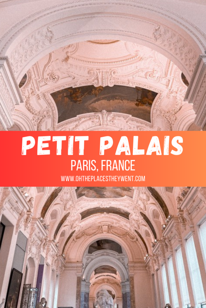 Petite Palais: One Of The Best Free Things To Do In Paris: With a weekend in Paris, we decided to see all of free things and Petit Palais was not only for art lovers, but kid-friendly too.