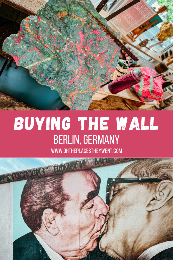 Would You Buy A Piece Of The Berlin Wall? Yes, you can buy a piece of the Berlin Wall, is it real? Find out.