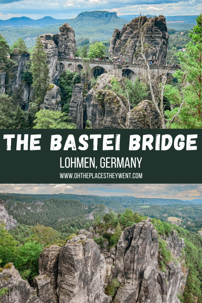 Discover the Bastei Bridge: The Most Popular Place in Germany’s Saxon Switzerland: It's not Switzerland, but it's stunning. Find this stone bridge that everyone clamors to and you'll see why.