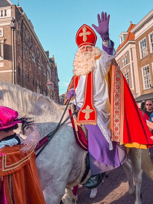 Sinterklaas' Arrival, Grote Markt, Haarlem, Netherlands