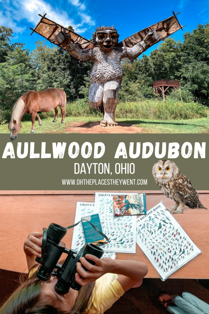 Aullwood Audubon: Where The Giants Meet The Birds: This fantastic far, sanctuary, and park of trails is a must visit in Dayton, Ohio especially if you have kids. Get ready for educational exploration with whimsy tossed in too.