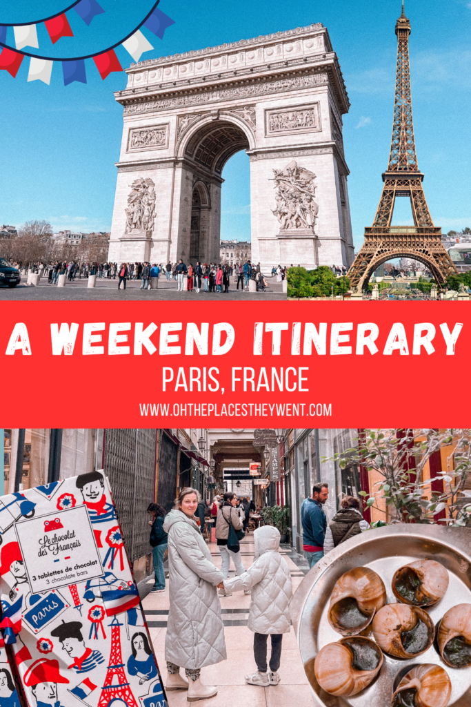 A Budget-Savvy and Family-Focused 3 Day Paris Itinerary: Get ready for a fun trip to Paris, France with this itinerary that will save you money without missing the sights.