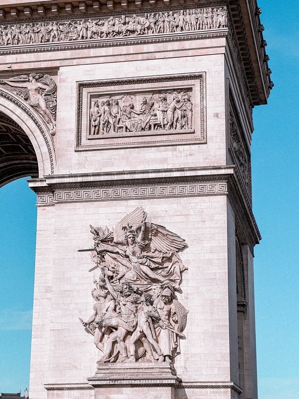 Arc de Triomphe, Paris, France