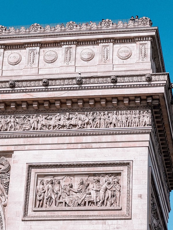 Arc de Triomphe, Paris, France