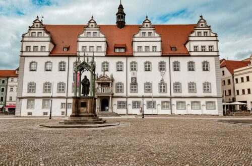 Wittenberg Market Square (Marketplatz), Wittenberg, Germany